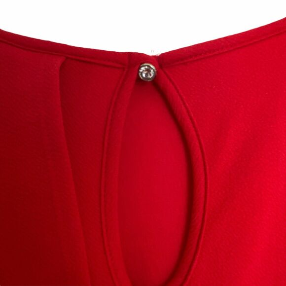 Ella Samani Ruffle Tier Maxi Dress Christmas Red Party Wedding Valentine sz 4X - Picture 4 of 9